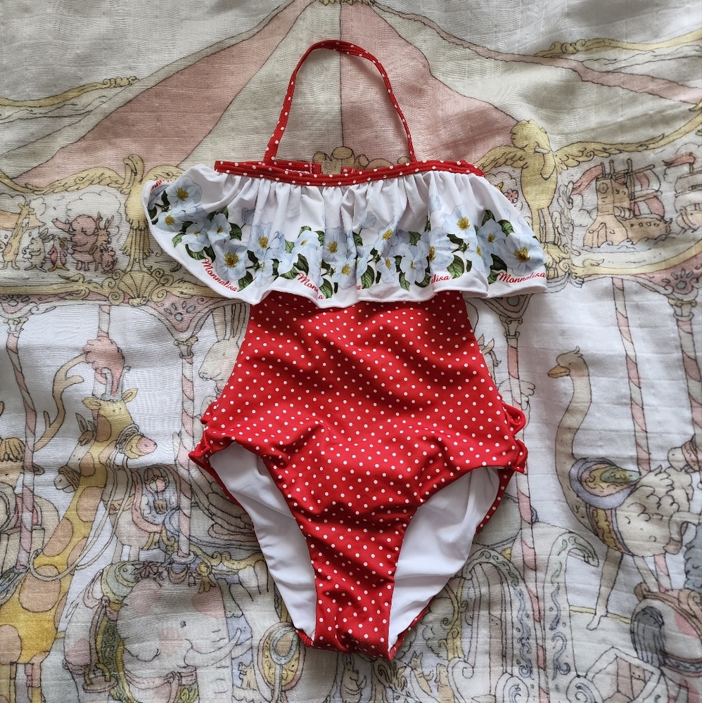 MonnaLisa Toddler One Piece Bathing suit